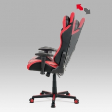Kancelářská židle Azumi, červená - 12