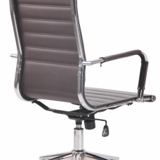 Kancelářská židle Barn, hnědá - 4