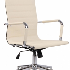 Kancelářská židle Barn, krémová - 1
