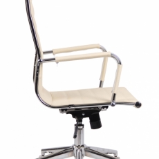 Kancelářská židle Barn, krémová - 3