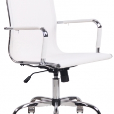 Kancelářská židle Barnet Mesh, bílá - 1