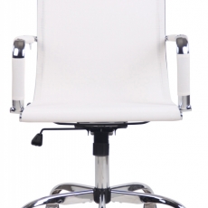 Kancelářská židle Barnet Mesh, bílá - 2