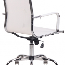 Kancelářská židle Barnet Mesh, bílá - 4