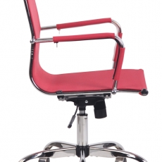 Kancelářská židle Barnet Mesh, červená - 3