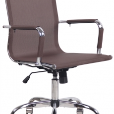 Kancelářská židle Barnet Mesh, hnědá - 1