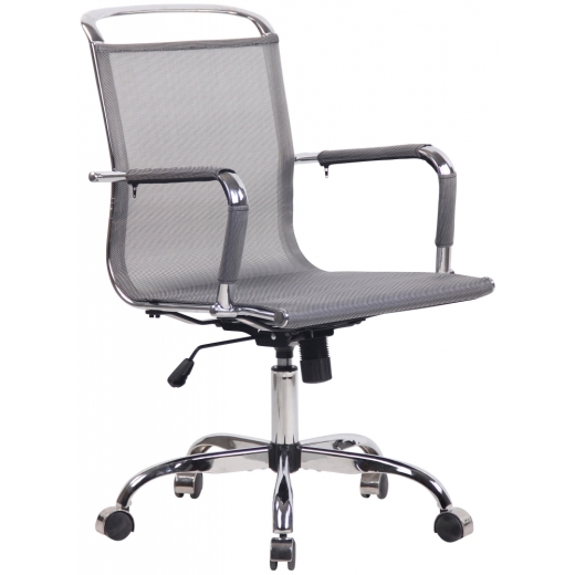 Kancelářská židle Barnet Mesh, šedá - 1