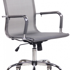 Kancelářská židle Barnet Mesh, šedá - 1