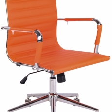 Kancelářská židle Barsie, oranžová - 1