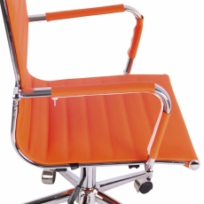 Kancelářská židle Barsie, oranžová - 7
