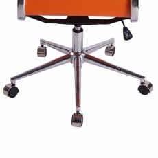 Kancelářská židle Barsie, oranžová - 8