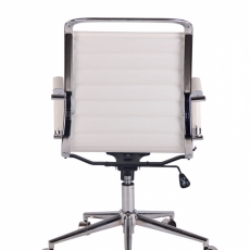 Kancelářská židle Barton, bílá - 4