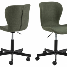 Kancelářská židle Batilda, zelená - 1