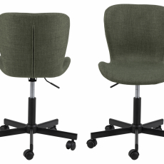 Kancelářská židle Batilda, zelená - 4