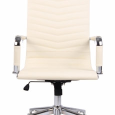 Kancelářská židle Batle, krémová - 2