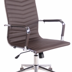 Kancelářská židle Batley, hnědá - 1