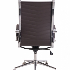 Kancelářská židle Batley, hnědá - 4