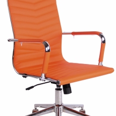 Kancelářská židle Batley, oranžová - 1