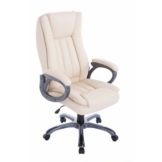 Kancelářská židle Bern, krémová - 1