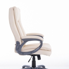 Kancelářská židle Bern, krémová - 3