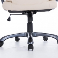 Kancelářská židle Bern, krémová - 8