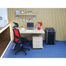 Kancelářská židle Berry HB, textil, červená - 5