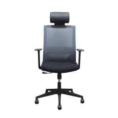 Kancelářská židle Berry HB, textil, šedá - 3