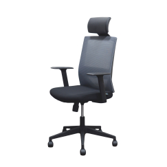Kancelářská židle Berry HB, textil, šedá