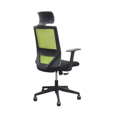 Kancelářská židle Berry HB, textil, zelená - 4