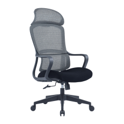 Kancelářská židle Best HB, textil, černá / šedá