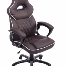Kancelářská židle Big, hnědá - 1