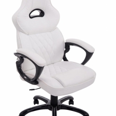 Kancelářská židle Bigi, bílá - 1