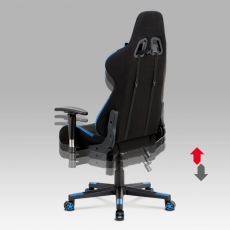 Kancelářská židle Breno, modrá - 4