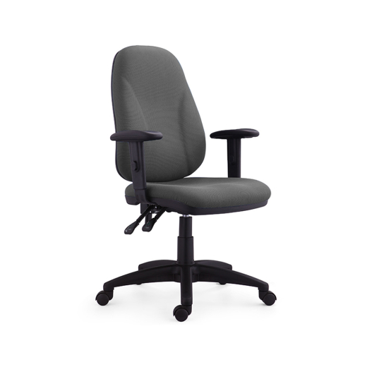 Kancelářská židle Bristil, textil, šedá - 1