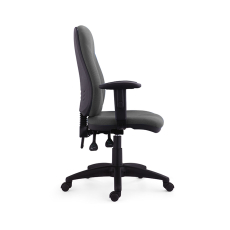 Kancelářská židle Bristil, textil, šedá - 2