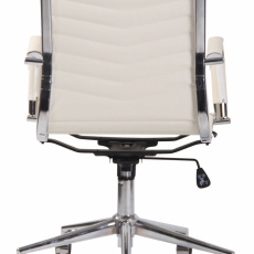Kancelářská židle Burnie, krémová - 5