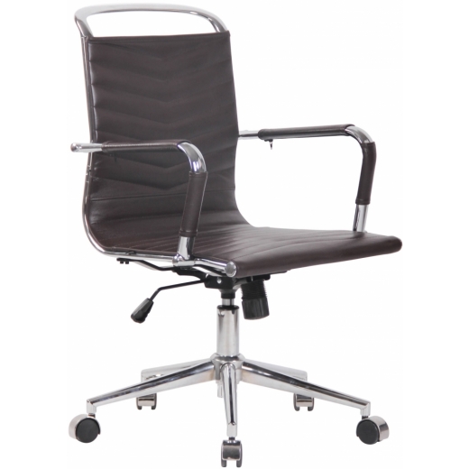 Kancelářská židle Burnle, hnědá - 1