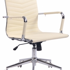 Kancelářská židle Burnley, krémová - 1