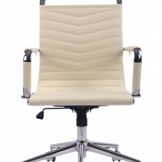 Kancelářská židle Burnley, krémová - 2