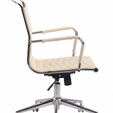 Kancelářská židle Burnley, krémová - 3