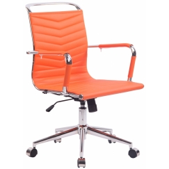 Kancelářská židle Burnley, oranžová