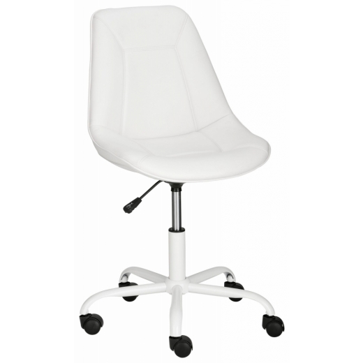 Kancelářská židle Carla, bílá - 1