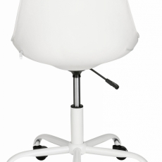 Kancelářská židle Carla, bílá - 5