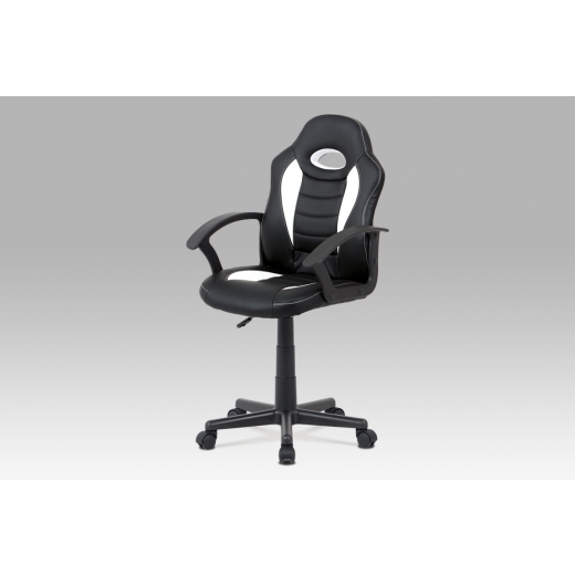 Kancelářská židle Dave, černá / bílá - 1
