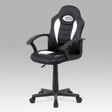 Kancelářská židle Dave, černá / bílá - 1