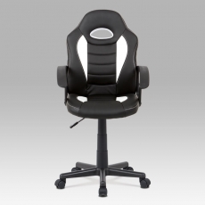 Kancelářská židle Dave, černá / bílá - 9