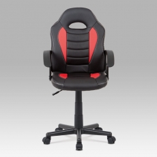 Kancelářská židle Dave, černá / červená - 5