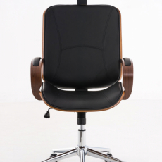 Kancelářská židle Dayton, ořechová / černá - 2