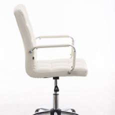 Kancelářská židle Deli, bílá - 4