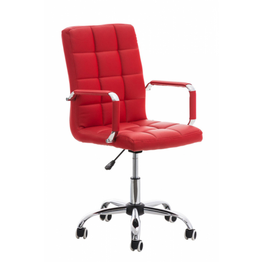 Kancelářská židle Deli, červená - 1