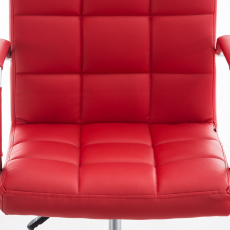 Kancelářská židle Deli, červená - 7